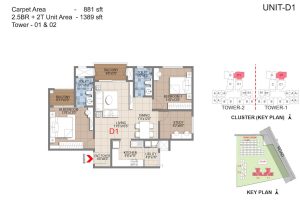 Sattva Songbird Floor Plan6